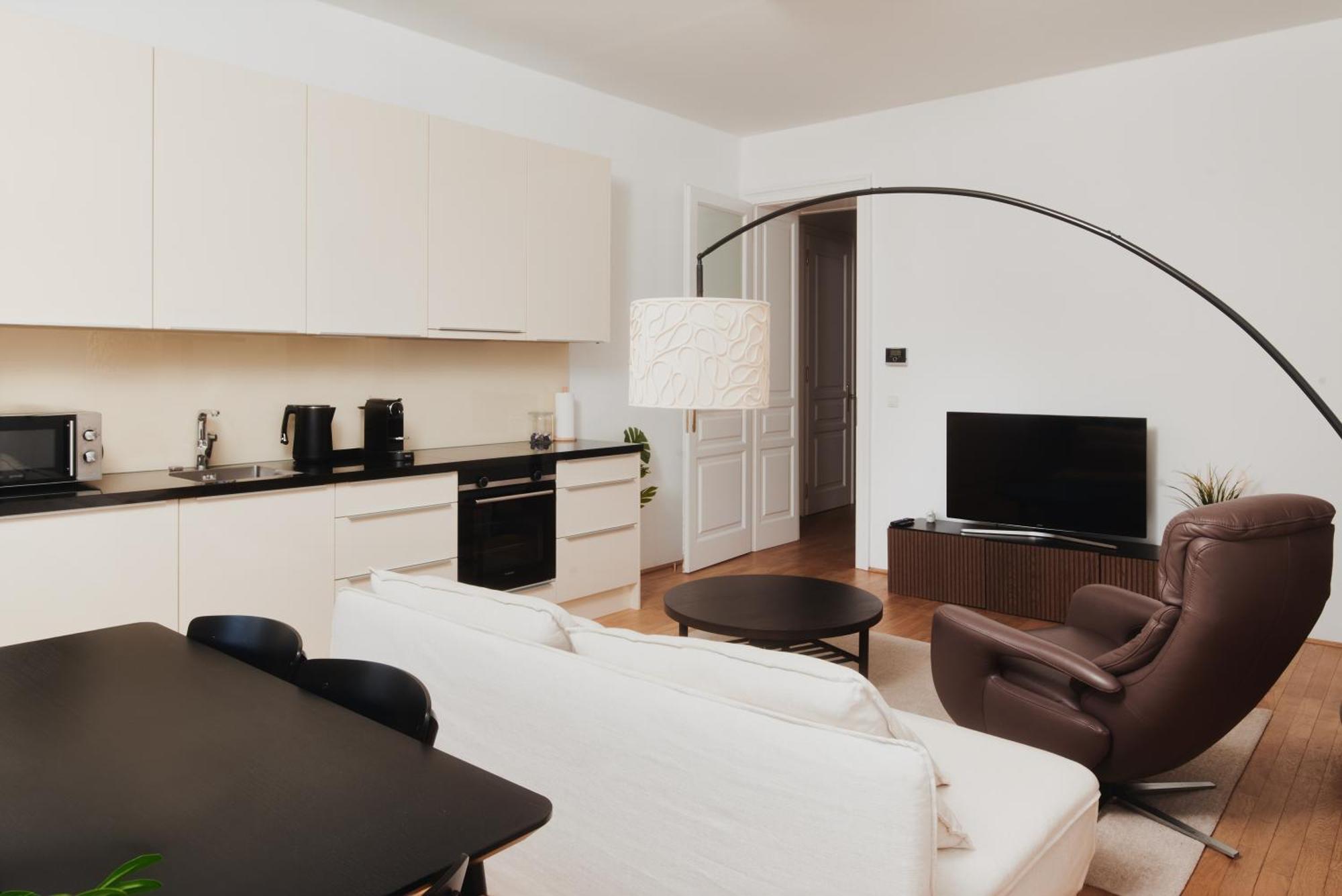 Stylish Designer Apartment At The Center Of Vienna Naschmarkt Екстер'єр фото